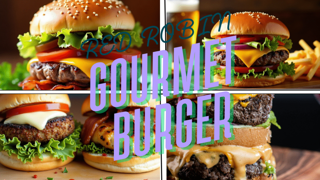 Red Robin Gourment Burger Menu With Prices (2025)