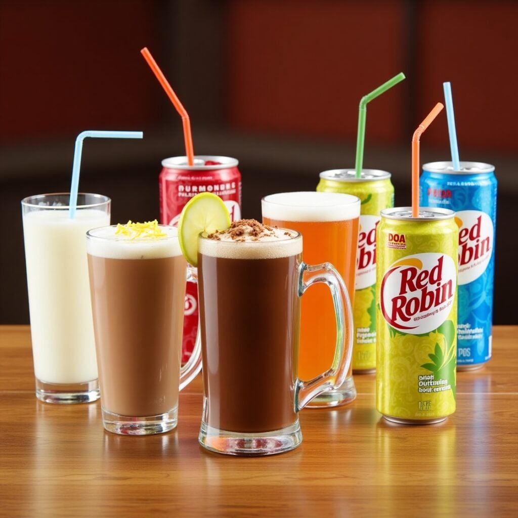Red Robin Childeren`s Menu With Prices (2025)