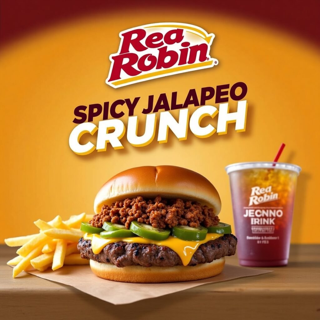 Red Robin Resturant Menu (2025)