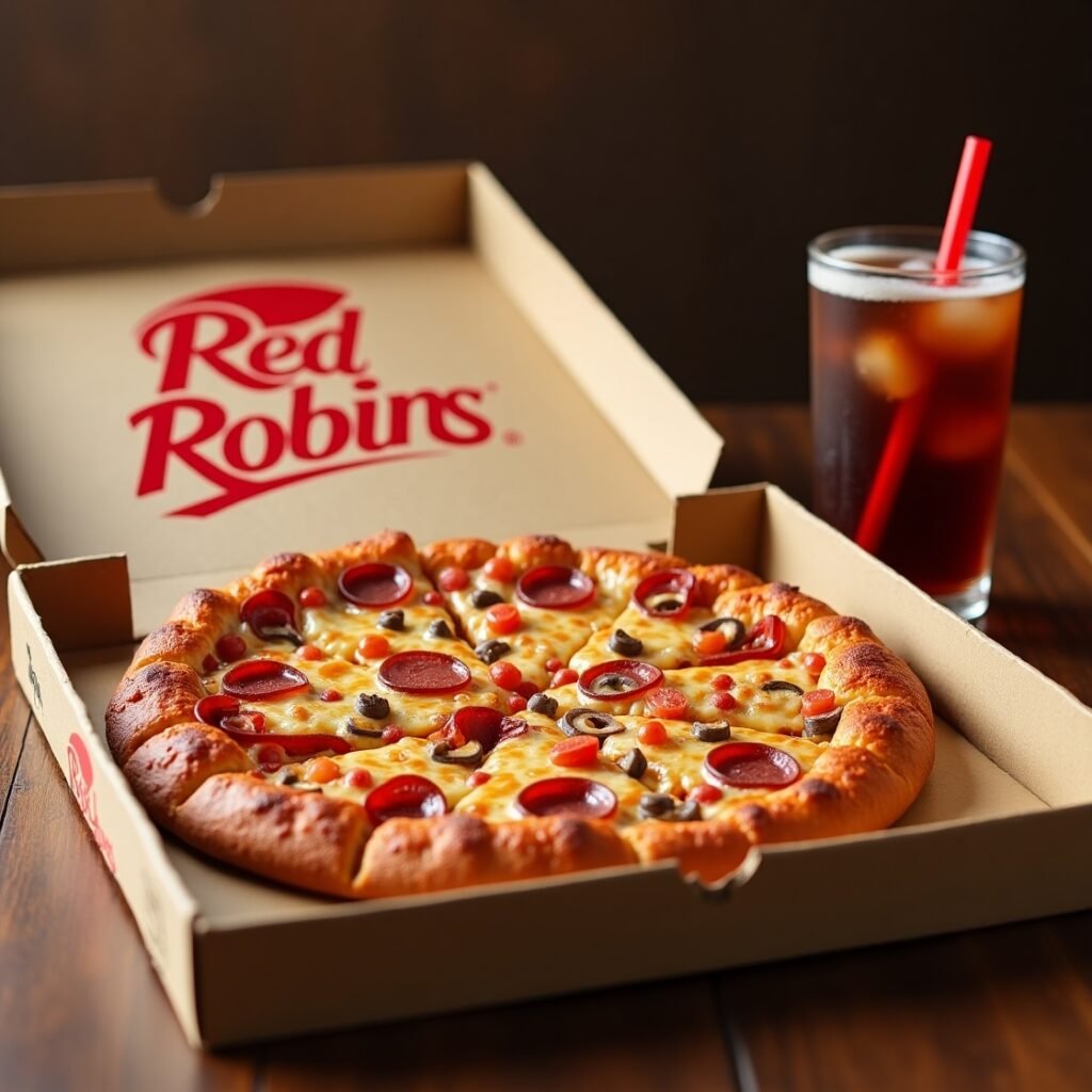 Red Robin Resturant Menu (2025)