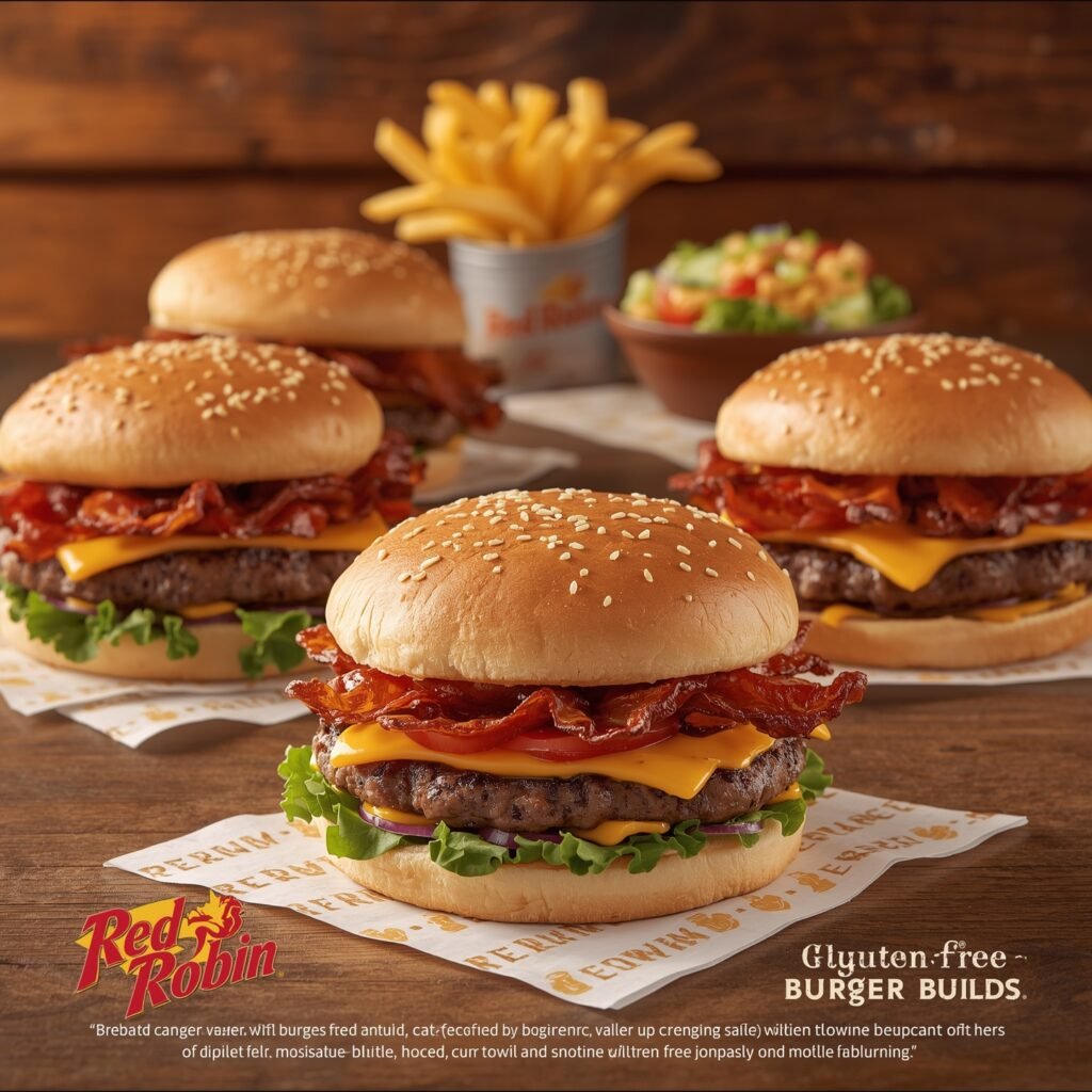 Red Robin Restaurant Gluten Free Menu (2025)