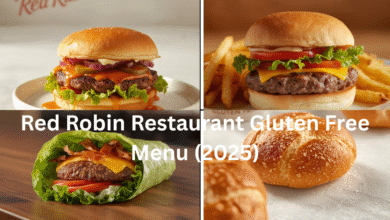 Red Robin Restaurant Gluten Free Menu (2025)