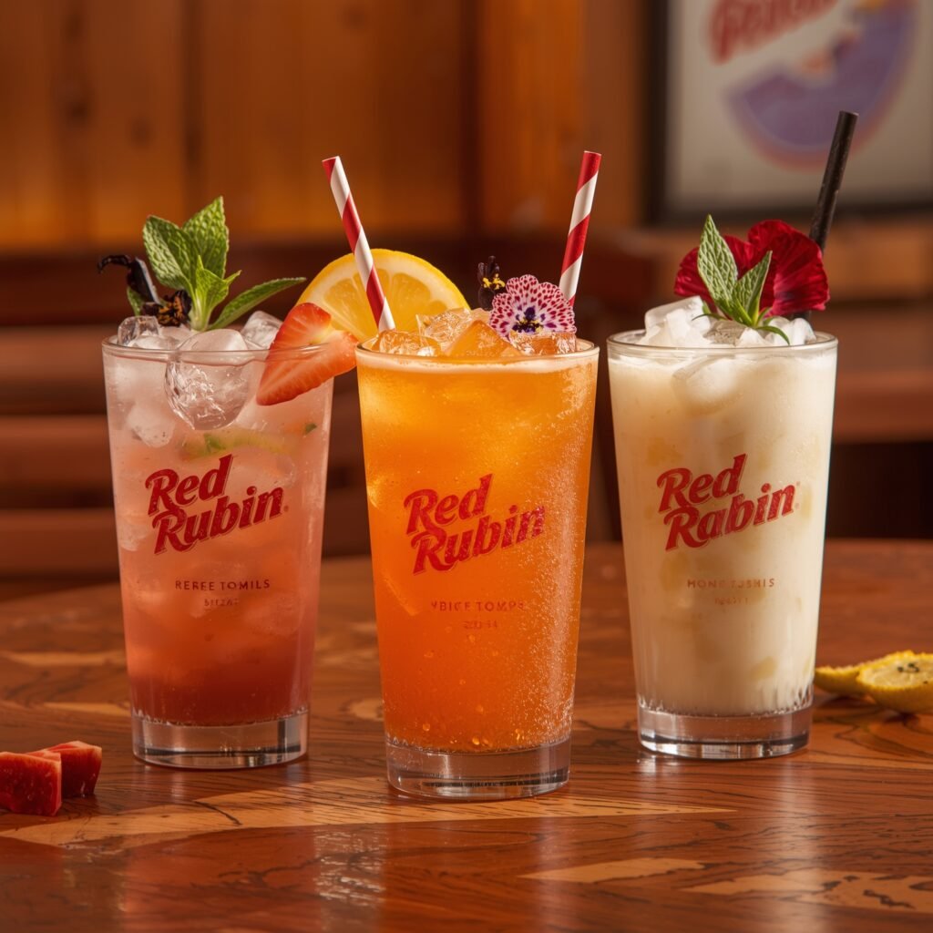 Red Robin Drink Menu (2025)